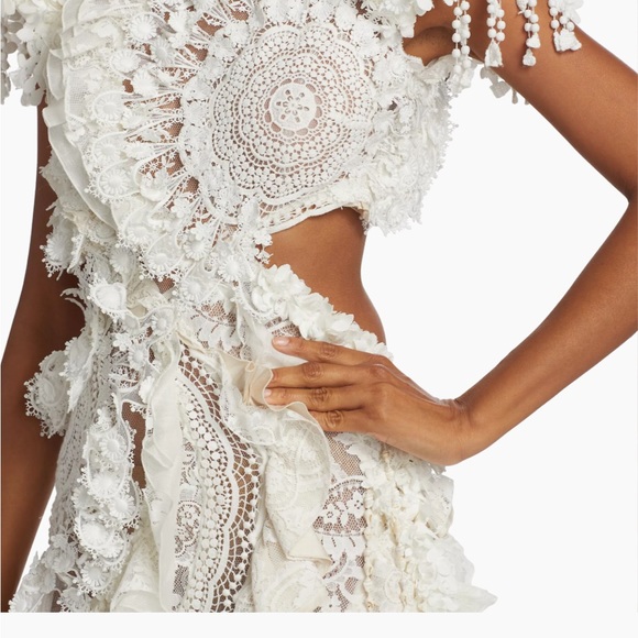 New with tags Zimmerman wonderland frill dress great for bridal - Picture 5 of 8